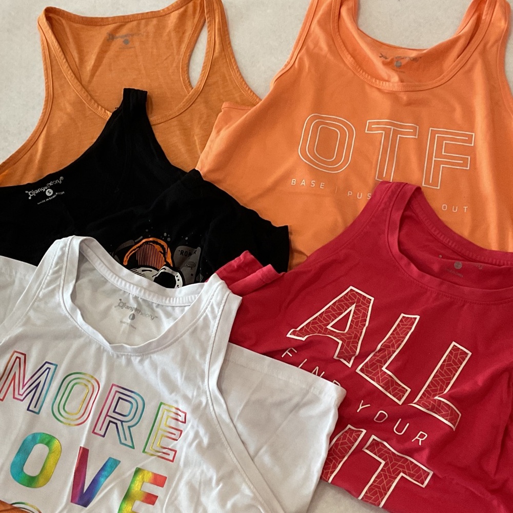Orangetheory Tank Tops - Lot of 5
